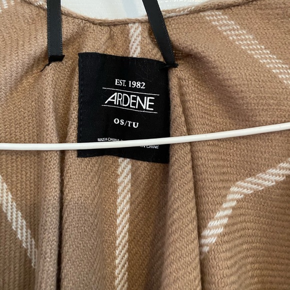 Beige Poncho Shawl - Picture 2 of 2